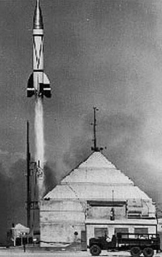 V-2 Launch from White Sands, circa 1947. Image Courtesy of the US Army